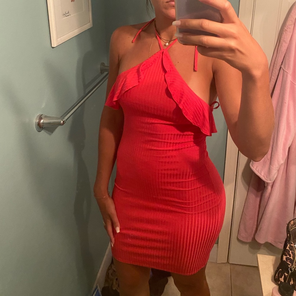 Dress (between mini and midi)